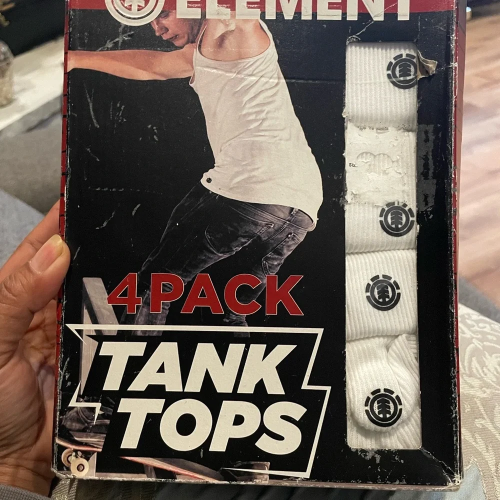 Element White Tank Top - Picture 2 of 3